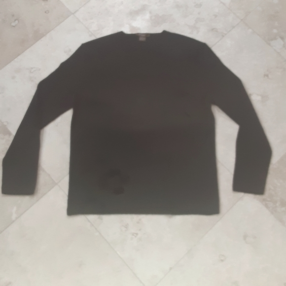 100% Pure Cashmere Two-Ply V-Neck Sweater By Esperanto, Gently Pre-Worn - Picture 1 of 9